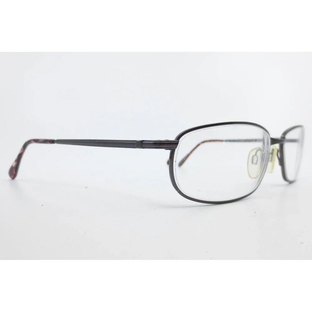 Hudson ST-4 Charcoal Safety Glasses Frames Z87-2+ Oval Metal 58-18-140 PSS-14